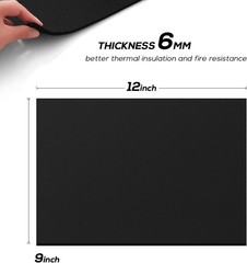 Versatile 9×12 Inch Heat Shield Blanket – Fire Resistant Protection for DIY