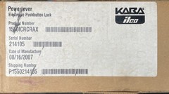 🔥 Kaba Ilco PowerLever 1550ICRCRAX Electronic Pushbutton Lock New Open Box