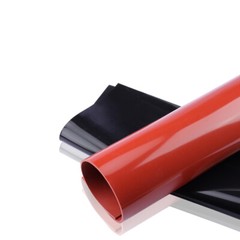 Silicone Film High Temp Thin Rubber Square Sheet Gasket Pad Clear Black/Red Mat