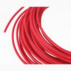 ID 1mm-8mm Red PTFE Tube Tubing Pipe 600V High Temperature Resistance Sleeving
