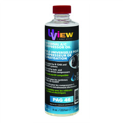 488046YFPB UVIEW Universal PAG 46 A/C Oil – 8 oz Bottle