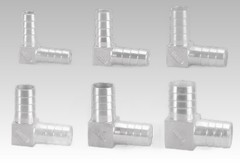 Stainless Steel Pipe Fitting Barbed Hose Tail Joiner Tubing Connector Air Water
