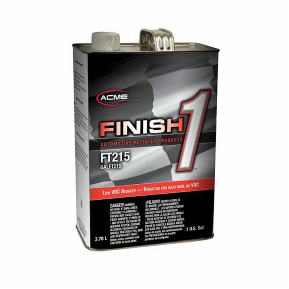 Finish 1 Automotive Refinish Products FT215-1 Reducer, 1 gal Can, 80 deg F FNH.