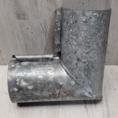 Champion Miter 28GA Half Round Inside Miter Galvanize Gutter Corner Roof #3