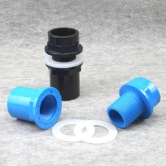 20/25/32/40/50mm PVC Fish Tank Inlet Outlet Water Pipe Fitting Joint Connector