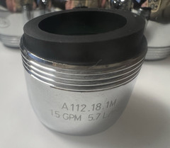 6 Pack Neoperl Dual Thread Aerator 1.5 GPM, Perlator Honeycomb Aerator