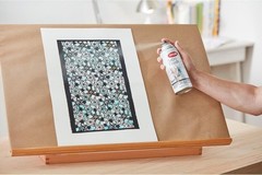 Moisture Resistant Spray Paint – 11oz Clear Satin Finish for Artists