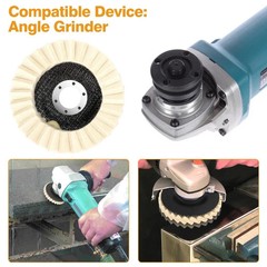 Deburring & Polishing Kit 4.5″ Flap Disc + Felt Wheel 1-20 Sets