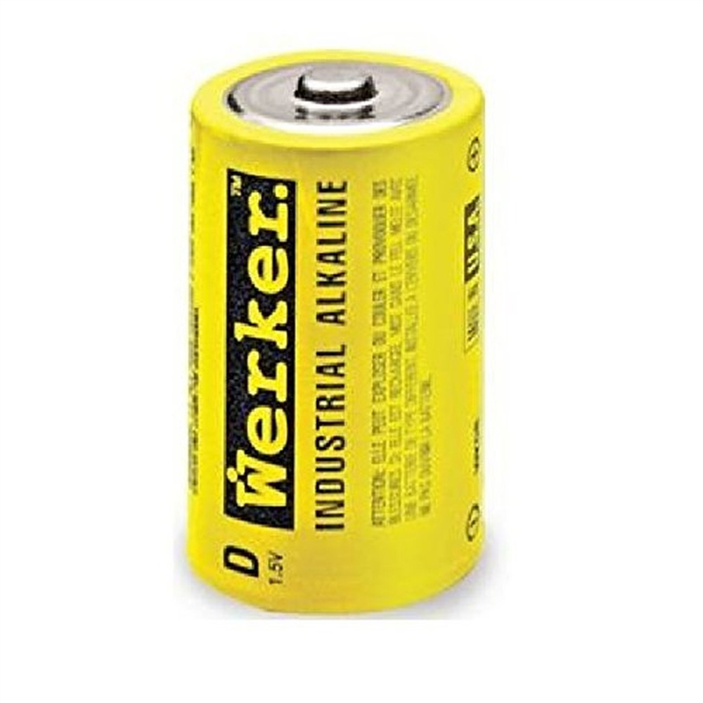 DCELLChaos Safety Supplies Werker D Alkaline Batteries