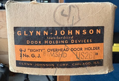 Glynn Johnson GJ 81 MSHD Overhead Holder Stop NEW 81 MSHD US26D