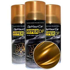 3 PACK – DYC HyperDip Aerosol Brunt Copper NEW