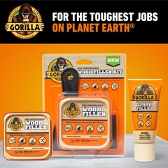 Gorilla All Purpose Wood Filler, Natural Color, 6 Ounce 1 – Pack,