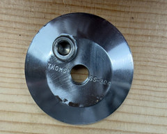 Thompson Sanitary Tri-Clamp 1-1/2 inch Cap w/ Two 1/8″ NPT Ports 304 Stainless