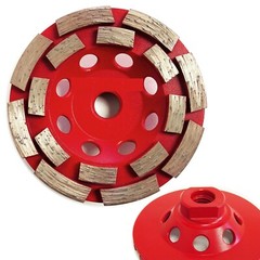 Stone Polishing Wheel for Granite Concrete Marble #40/50 Grit 4″ lapidary sander