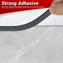 Tile Edge Trim, Flexible Rubber L Shaped Small Size Corner S – 10 FT, Black