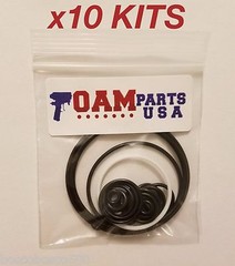10 Kits 246355 Aftermarket Viton O-Ring Rebuild Kit for Graco Fusion AP orings