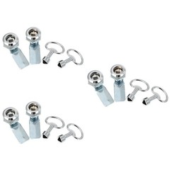 3 Pieces T-handle Cabinet Locks Electric Panel Cabinets with Keys
