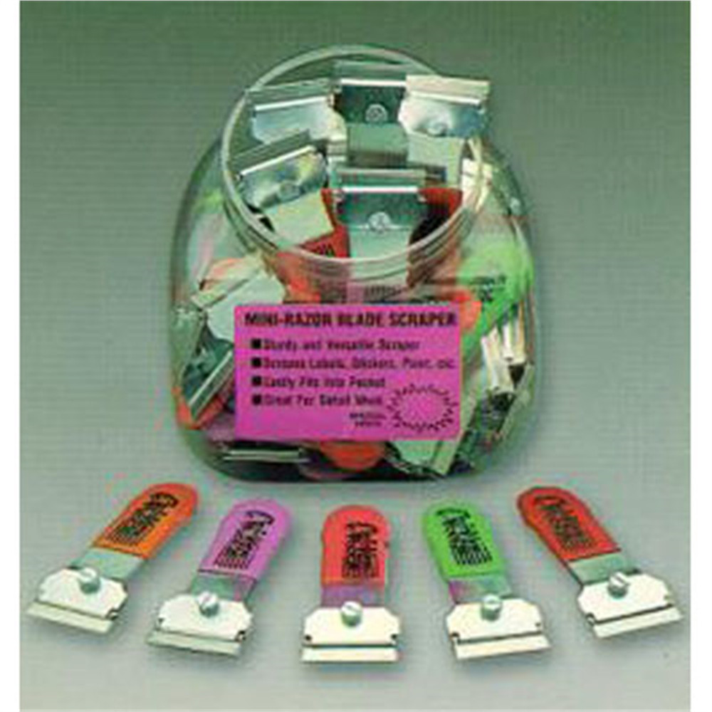 701-30Horizon Tool 30PK MULTI COLOR SCRAPERS