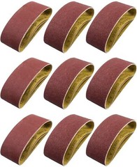 3″ x 21″ Aluminum Oxide Sanding Belt 36 40 60 80 120 180 240 400 600 800 Grit