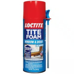 Loctite TITE FOAM Window & Doors Insulating Spray Foam Sealant Bright White 12oz