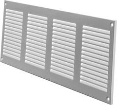 Repa Market 2-Pack Air Vent Cover 16X6 Inch Outer Dimensions White Galvanized