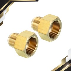 2Pack 3/4″ Female Flare x 5/8″ Male Flare Connector Brass Adapter Reducing