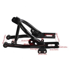 Complete Front Forks & Rear Swing Arm Kit with 2.50-10/3.00-10 Wheels for 50-110
