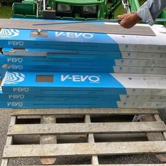 V-EVO engineered stone polymer composite commercial residential flooring 700 sq/