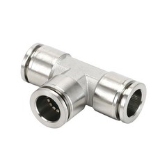 304 Stainless Steel Pneumatic Push to Connect Fitting Elbow Tee Straight AirLine