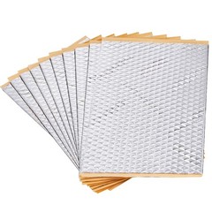 VEVOR 47pcs 52sqft Car Sound Deadening Mat Noise Insulation 50mil 9.8″ x 15.7″