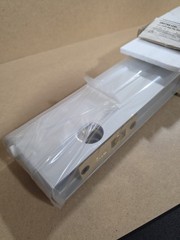 CRL DR4TSA12SL 4″ Door Rail Single Satin Anodized w/ Lock Lenght 35-3/4″