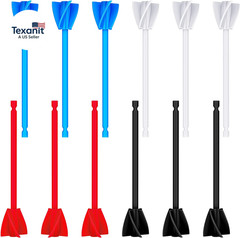 12 Pieces Epoxy Mixer Attachment for Drill Helix Paint Mixer Reusable Paint Stir