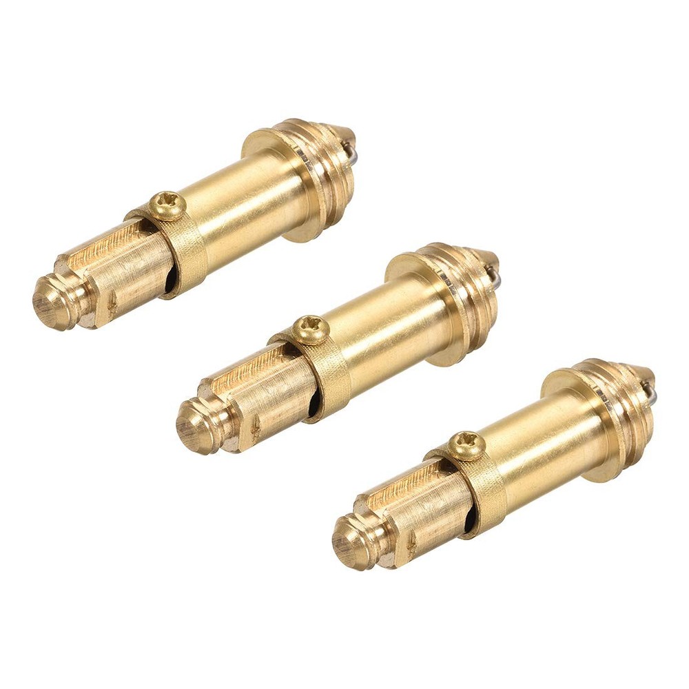 uxcell Pop Up Bolt Basin Bath Sink Drain Waste 39-48mm,1 Pack, Brass Tone