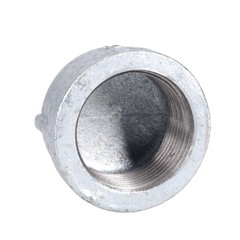 STZ Industries 1-1/4 in. FIP each Galvanized Malleable Iron Cap (Pack of 8)