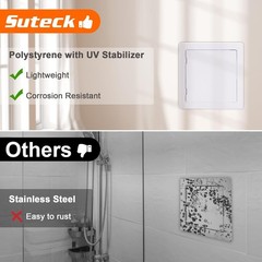 Plastic Access Panel for Drywall Ceiling 10 x 10 Inch Reinforced Plumbing Wall A