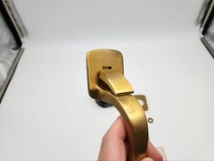 Von Duprin Door Pull 7621 Satin Bronze Thumbturn & Cylinder Trim 9-1/2″ NOS