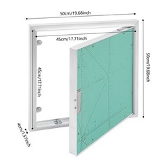 Access Panel Aluminum Alloy Access Door Electrical Plumbing Inspection Service