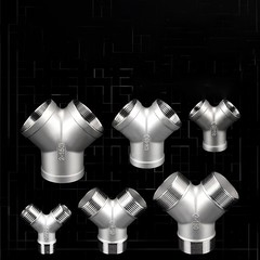 3-Way BSP Male Female Thread Connector Pipe Adapter Fitting Tube A2 1/4″ – 2″