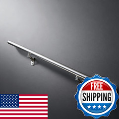 Mhddiyer 14 Ft Handrails Kit For Indoor Outdoor Stairsmodern Aluminum Handrail