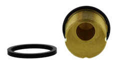 CRL DRA30DU Dark Bronze Mortise Dummy Cylinder