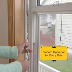 Brixwell Tilt Tube Window Balance 46″ Tube Length, 5/8″ Diameter, Red Bearing