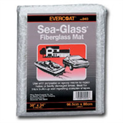 Fibre glass Evercoat Sea-Glass 100940 Fiberglass Mat, 11.5 oz Bag, White/Neutra