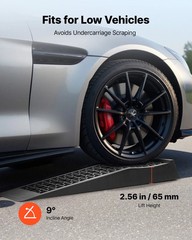 Car Ramps, 2 PCS 20000 lbs GVW Capacity, 2.56 in Lift Height, Portable Low Profi