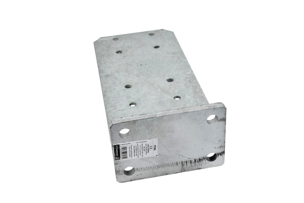 Rothoblaas F70180L F70-4 T-Shaped Steel Post Base Bracket Timber Column F70