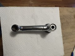 Chicago Faucet Wall Mounted Chrome Plated Service Sink Faucet NOS