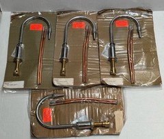 Lot of 4 Water Saver Laboratory Mixing Water Faucets L2212