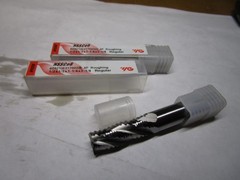 0.5000 Dia x 3.2500 OAL 4 Flute 30° HSS Bright Finishing Square End Mill QTY 2