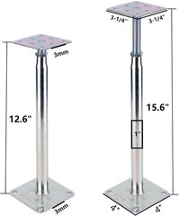 BGTLGIO Adjustable Support Jack for The Floor, Post Floor Joist Jacks (8 PACK)