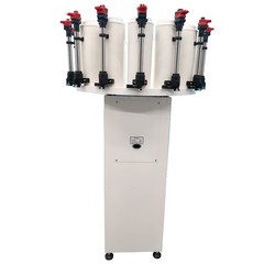 14-Head Latex Color Mixer Oil Based Paint Dispenser Double Pump & Gauge Lock
