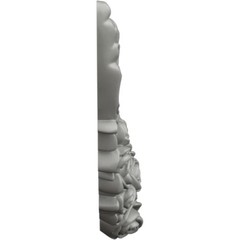 Ekena Millwork 18″W x 9″H x 1 1/4″P 18 inches x 9 x 1.25 inches, White